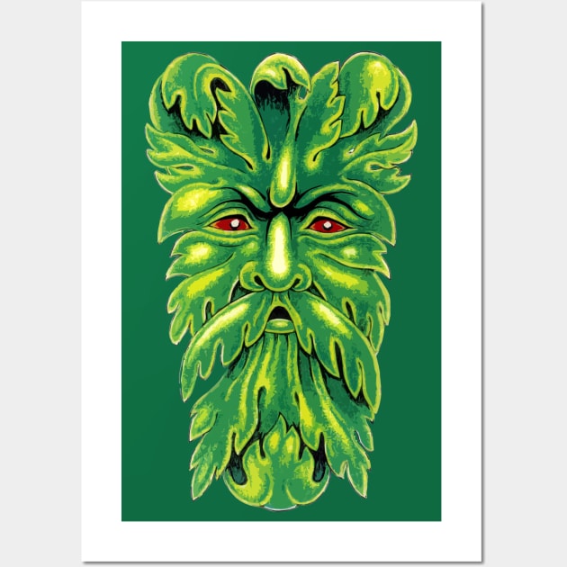 The Green Man Wall Art by Buy Custom Things